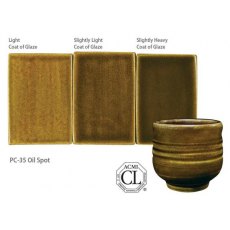 Oil Spot Amaco Potters Choice Brush On Glaze PC-35