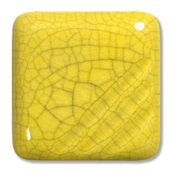 TerraColor Yellow Crackle Earthenware Brush On Glaze F1055 TerraColor Yellow Crackle Earthenware Brush On Glaze F1055
