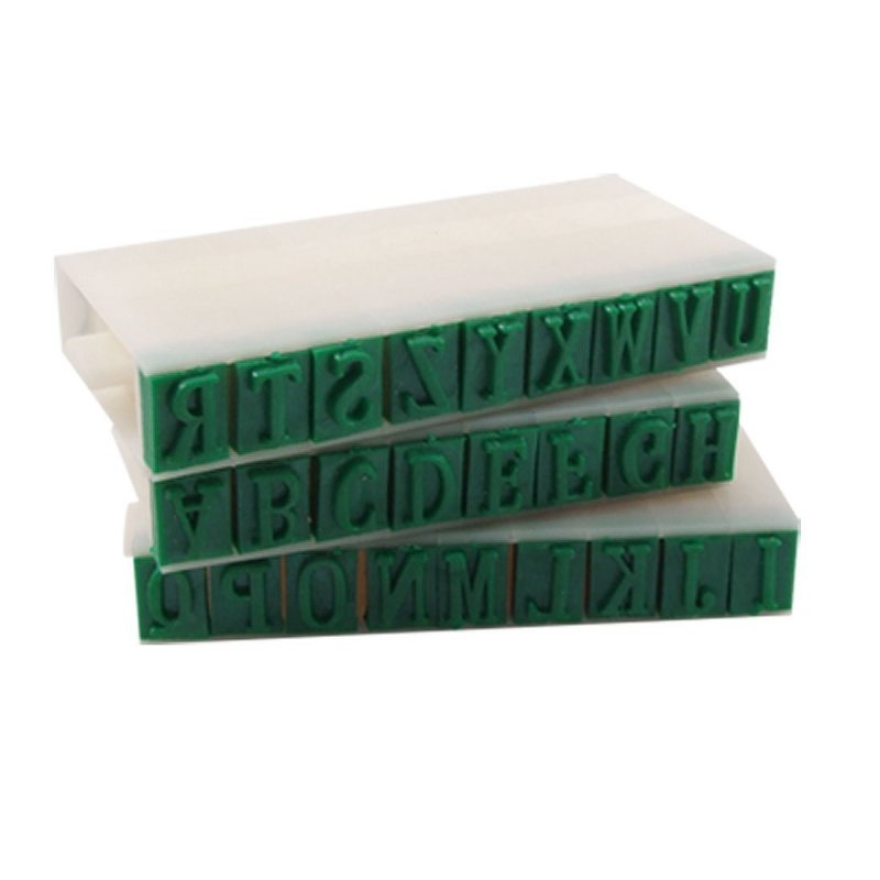 Detachable Rubber Letter Stamps Detachable Rubber Letter Stamps