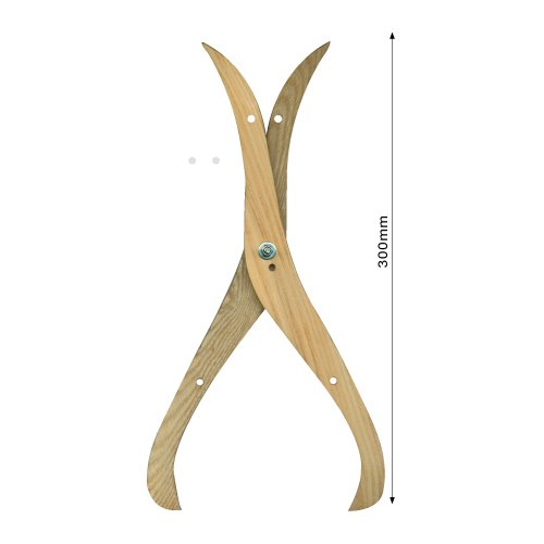 Double Sided Wooden Slide Calipers 30cm Ref.PT0401 Double Sided Wooden Slide Calipers 30cm Ref.PT0401