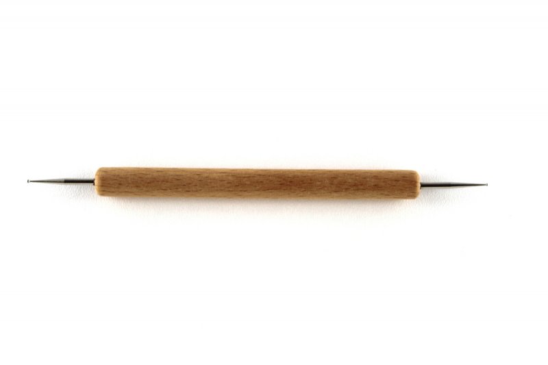 Wooden Double Ended Ball Tool Fine WBT-F Wooden Double Ended Ball Tool Fine WBT-F