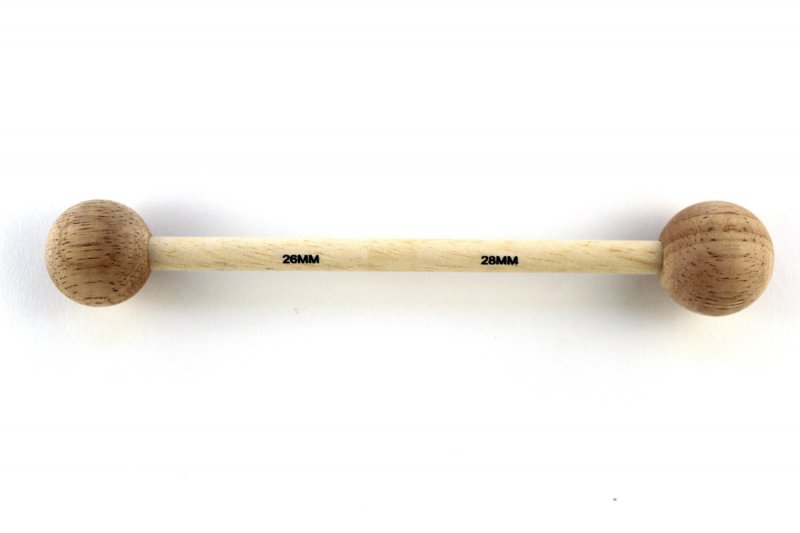 Wooden Double Ended Ball Tool 26mm - 28mm C25-1 Wooden Double Ended Ball Tool 26mm - 28mm C25-1