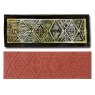 Mayco Mirrored Triangles Rubber Stamp Mayco Mirrored Triangles Rubber Stamp