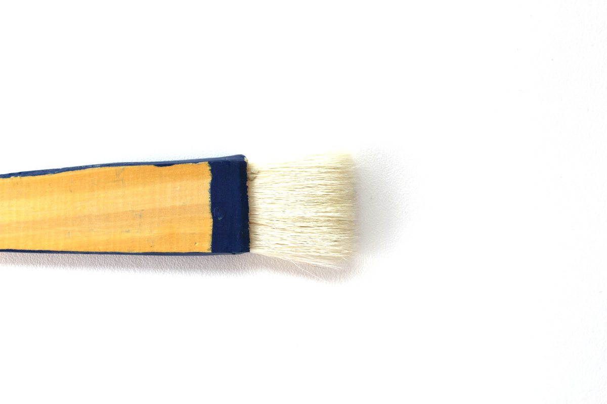 Budget Flat Hake Pottery Brush 25mm Bath Potters Supplies