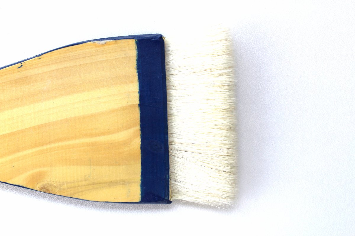 Budget Flat Hake Pottery Brush 75mm Bath Potters Supplies