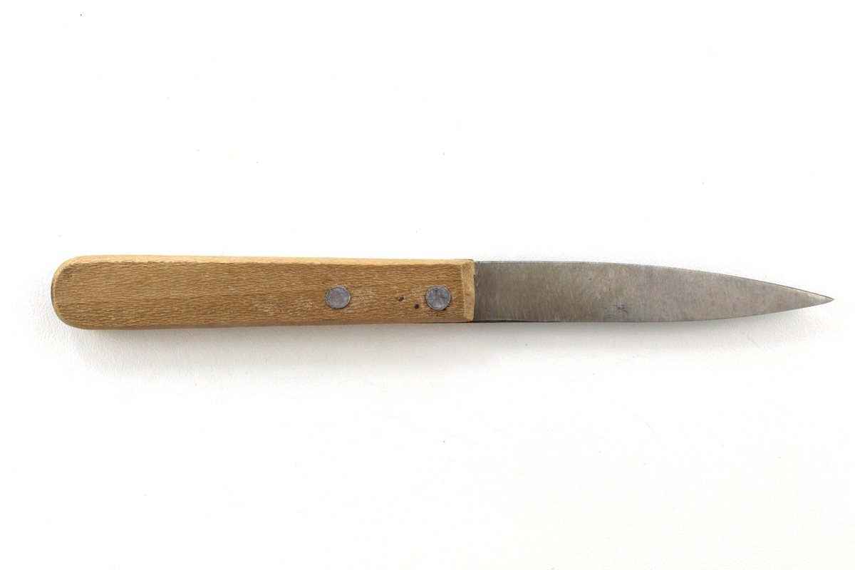 Wooden Handled Tapered Potters Knife P43 Bath Potters Supplies