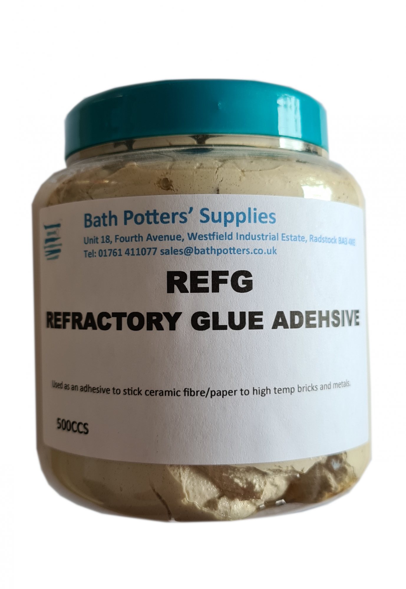 Refractory Glue Adhesive Bath Potters Supplies