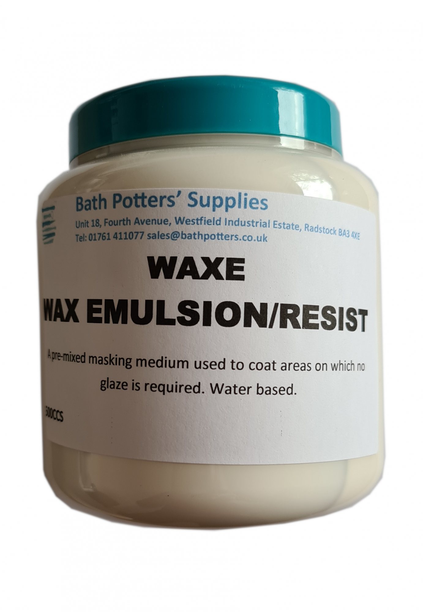 Liquid Brush Wax Emulsion Resist Bath Potters Supplies