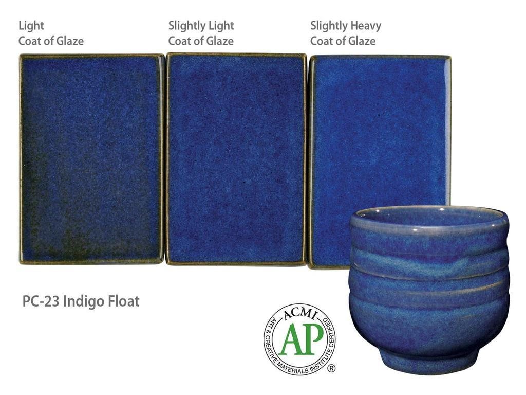 Indigo Float Potters Choice Stoneware Glaze Powder Bath Potters Supplies