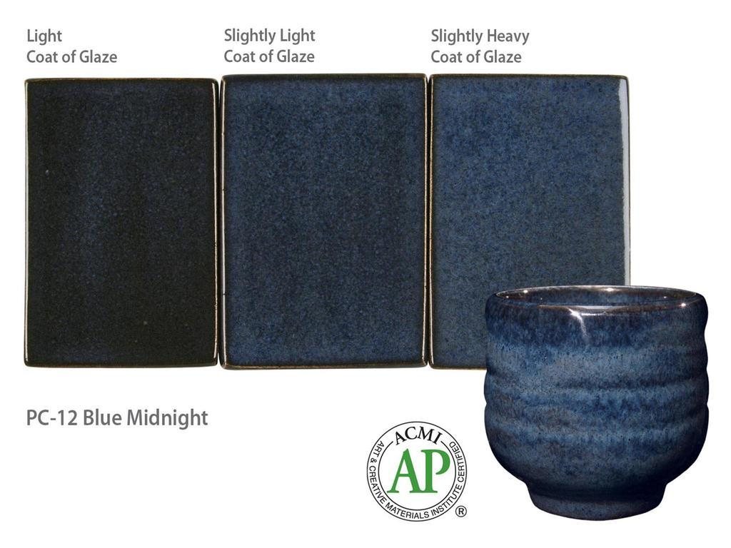 Blue Midnight Potters Choice Powdered Glaze Bath Potters Supplies