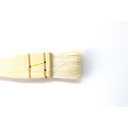 Flat Hake Pottery Brush 25mm
