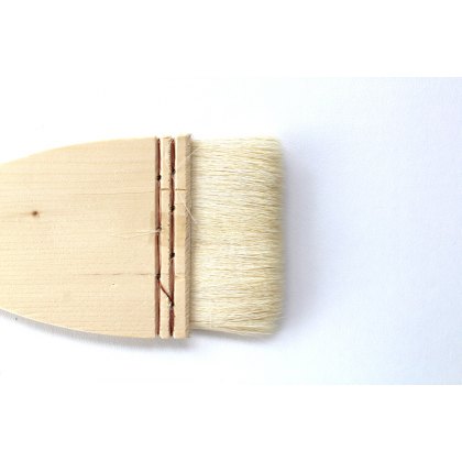Flat Hake Pottery Brush 85mm