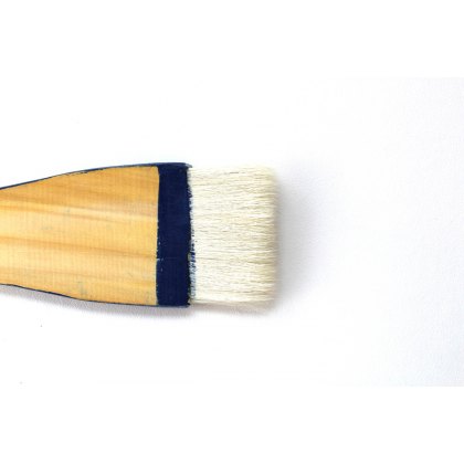 Budget Flat Hake Pottery Brush 50mm