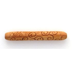 MKM Tri-Spirals Wooden Hand Roller HR-11