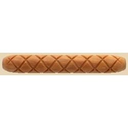 MKM Fishnet Wooden Hand Roller HR-15