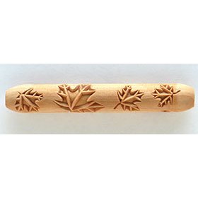 MKM Maple Leaves Wooden Hand Roller HR-35