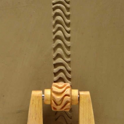 MKM Roller Mini 1cm Zebra Lines MRL-03
