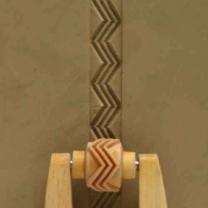 MKM Roller Mini 1cm Zig Zag MRL-024