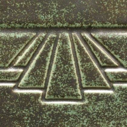 Art Deco Green Amaco Potters Choice Glaze
