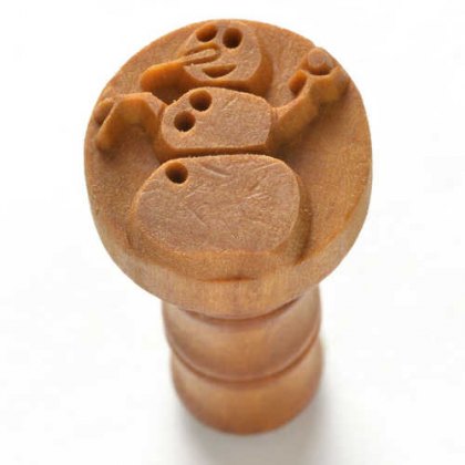Medium Snowman MKM Stamp
