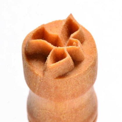 Small Debossed Bird MKM Stamp