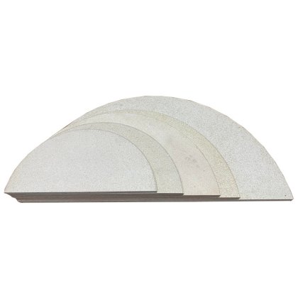 Semi Circular Kiln Shelves - Cordierite Semi Circular Kiln Shelves - Cordierite