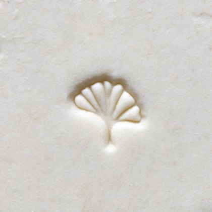 Mini Ginko Leaf MKM Stamp