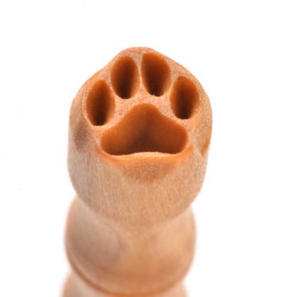 Mini Paw Print MKM Stamp