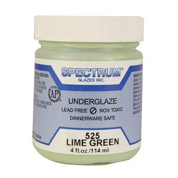 Spectrum Lime Green Underglaze