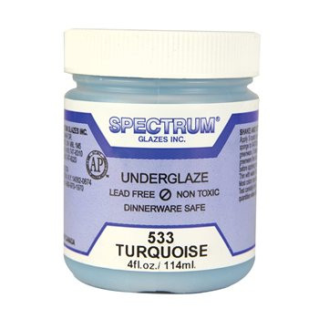 Spectrum Turquoise Underglaze