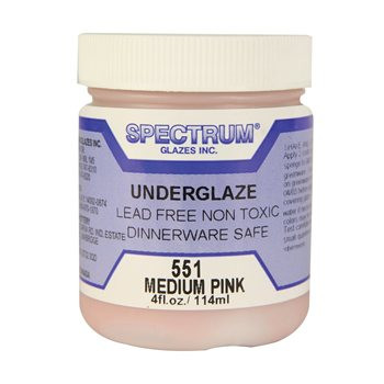 Spectrum Medium Pink Underglaze