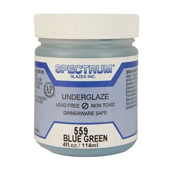 Spectrum Blue Green Underglaze