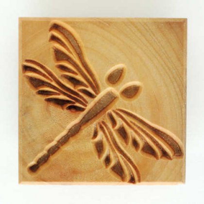 MKM Large Square Dragonfly Stamp SSL-005