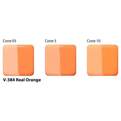Real Orange Amaco Velvet Underglaze V384