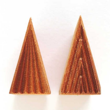 MKM Medium Tall Triangle Stamp #1 STM-T1