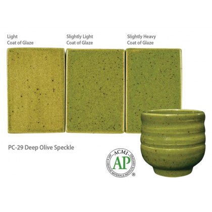 Deep Olive Speckle Potters Choice Powdered Glaze