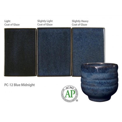 Blue Midnight Potters Choice Powdered Glaze