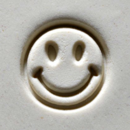 Medium Smiley Face MKM Stamp