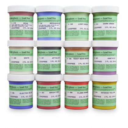 Amaco Underglaze Set Of 12