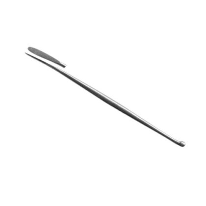 Metal Double Ended Small Spatula & Ball End Tool Metal Double Ended Small Spatula & Ball End Tool