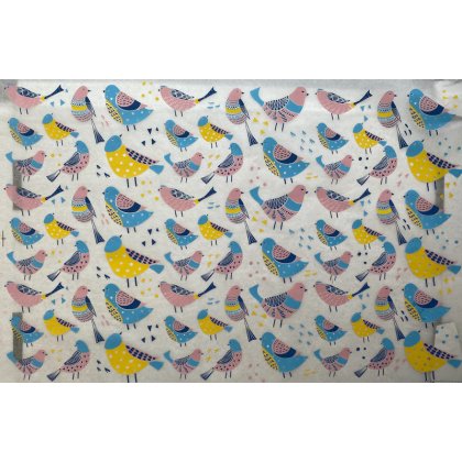 Birds Underglaze Transfer Sheet - Multi Coloured
