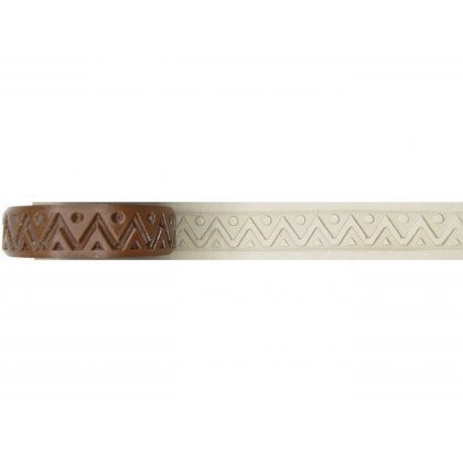 Debossed Aztec Triangles Finger Roller