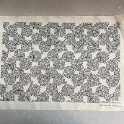 Pomegranates Underglaze Transfer Sheet - Black Pomegranates Underglaze Transfer Sheet - Black