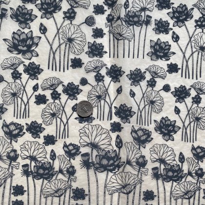 Lotus Flowers Underglaze Transfer Sheet Lotus Flowers Underglaze Transfer Sheet