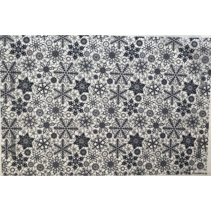 Snowflake Lace Underglaze Transfer Sheet