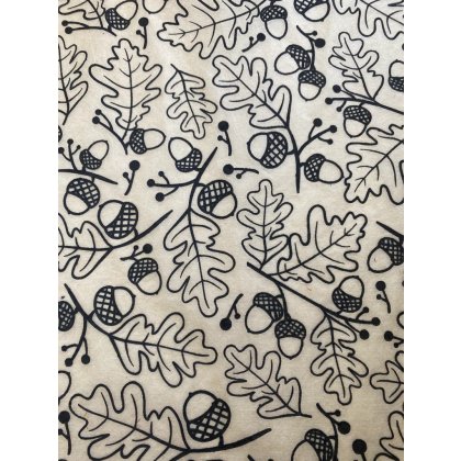 Acorns Underglaze Transfer Sheet