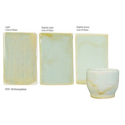 Honeydew Flux Amaco Potters Choice Brush On Glaze PCF-18