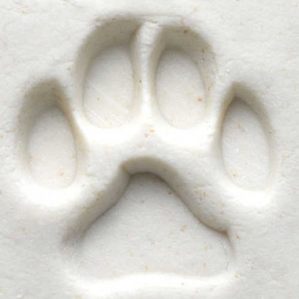 Medium Dog Paw MKM Stamp