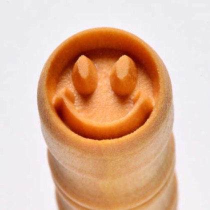 Small Smiley Face MKM Stamp