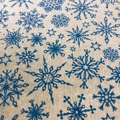 Snowflakes Underglaze Transfer Sheet